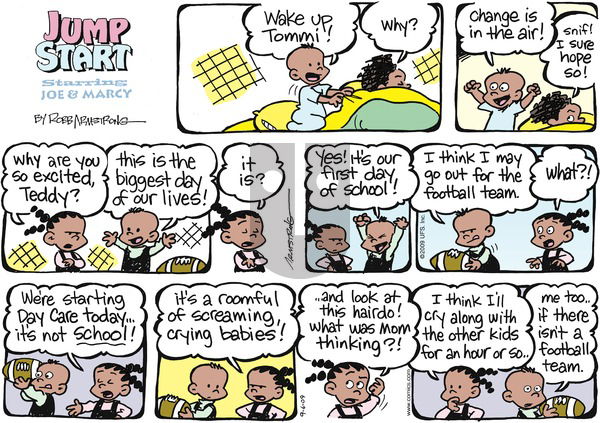 JumpStart on Sunday September 6, 2009 Comic Strip