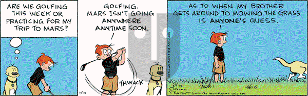 Red and Rover on Tuesday July 14, 2015 Comic Strip