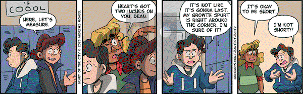 Heart of the City - Friday April 7, 2023 Comic Strip