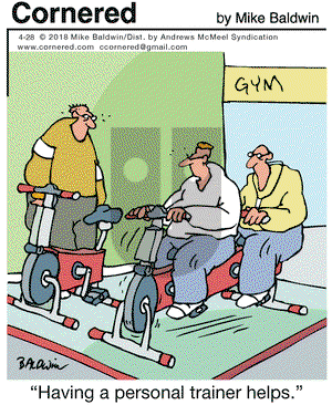 Cornered on Saturday April 28, 2018 Comic Strip