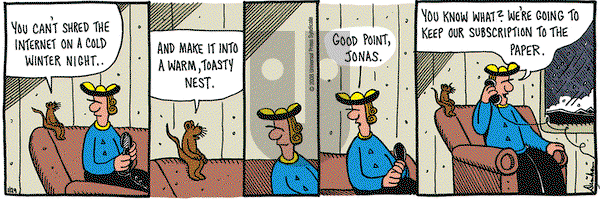 Overboard on Tuesday January 29, 2008 Comic Strip