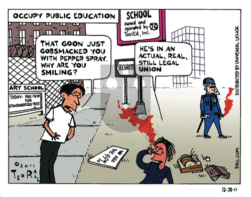 Ted Rall on Wednesday December 28, 2011 Comic Strip