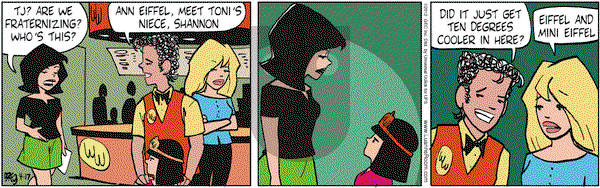 Luann on Tuesday April 17, 2012 Comic Strip