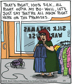 The Argyle Sweater on Monday February 5, 2018 Comic Strip