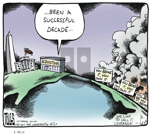 Tom Toles on Tuesday March 22, 2011 Comic Strip