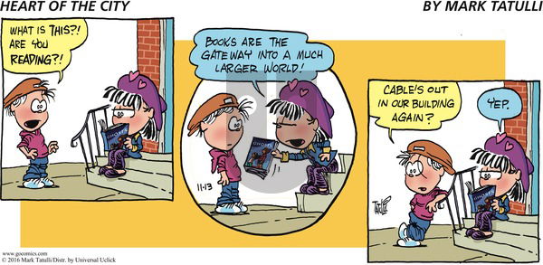 Heart of the City on Sunday November 13, 2016 Comic Strip