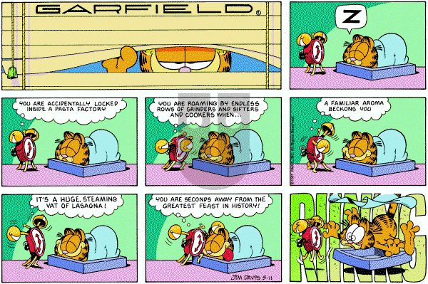 Garfield - Sunday May 11, 1997 Comic Strip