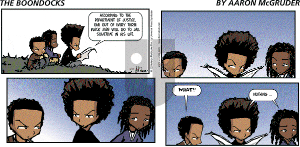 The Boondocks on Sunday December 12, 2010 Comic Strip