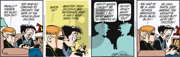 Doonesbury on Thursday March 2, 2000 Comic Strip