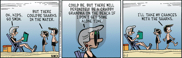 Grand Avenue on Wednesday August 2, 2017 Comic Strip