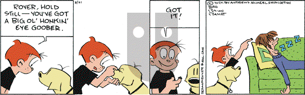 Red and Rover on Saturday March 21, 2020 Comic Strip
