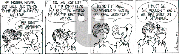 9 Chickweed Lane on Monday August 9, 1993 Comic Strip