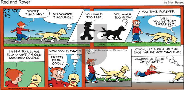 Red and Rover on Sunday October 8, 2017 Comic Strip