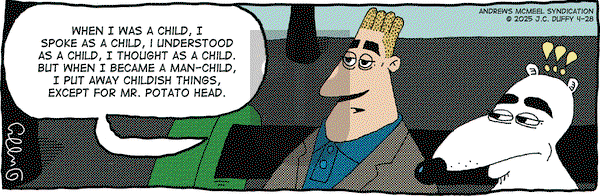 The Fusco Brothers on Monday April 28, 2025 Comic Strip