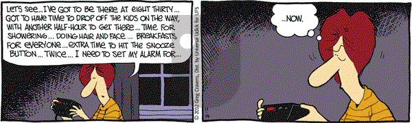 The Buckets on Friday November 16, 2012 Comic Strip
