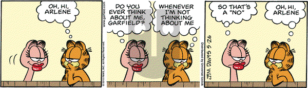 Garfield on Wednesday May 26, 2010 Comic Strip