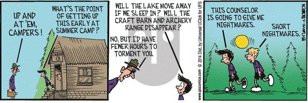 Grand Avenue on Saturday June 21, 2014 Comic Strip