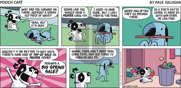 Pooch Cafe on Sunday March 30, 2025 Comic Strip