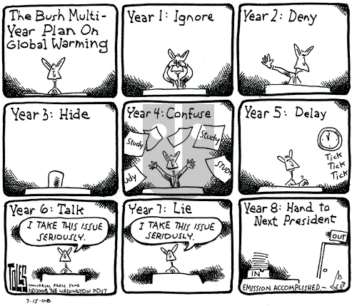 Tom Toles on Tuesday July 15, 2008 Comic Strip