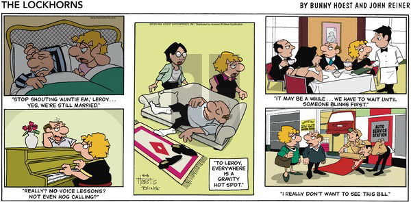 The Lockhorns on Sunday April 6, 2025 Comic Strip