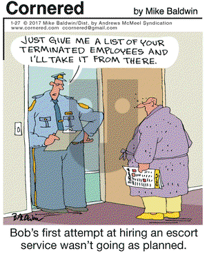 Cornered on Friday January 27, 2017 Comic Strip