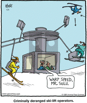 In the Bleachers on Tuesday January 1, 2008 Comic Strip