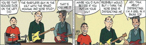 Luann on Wednesday February 25, 2009 Comic Strip