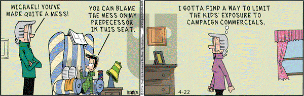 Grand Avenue on Monday April 22, 2024 Comic Strip