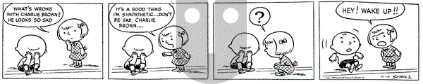 Peanuts on Thursday October 19, 1950 Comic Strip