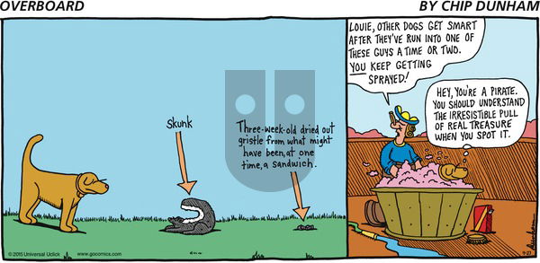 Overboard on Sunday September 27, 2015 Comic Strip