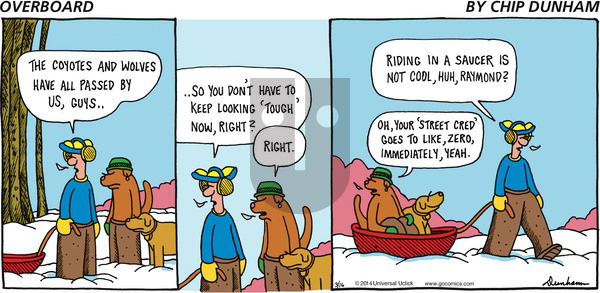 Overboard on Sunday March 16, 2014 Comic Strip
