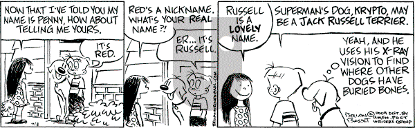 Red and Rover on Wednesday July 8, 2009 Comic Strip