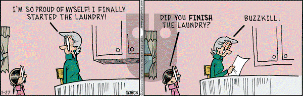 Grand Avenue on Monday January 27, 2020 Comic Strip