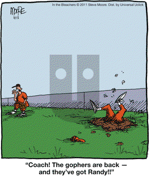 In the Bleachers on Wednesday July 13, 2011 Comic Strip