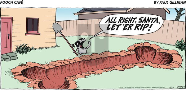 Pooch Cafe on Sunday December 23, 2018 Comic Strip