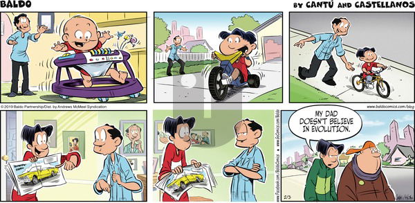 Baldo on Sunday February 3, 2019 Comic Strip