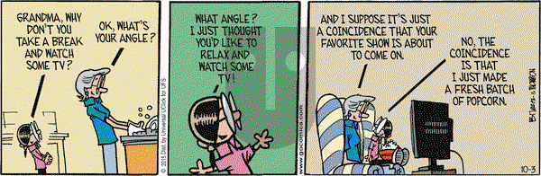 Grand Avenue on Saturday October 3, 2015 Comic Strip