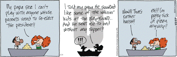 The Knight Life on Tuesday December 4, 2012 Comic Strip