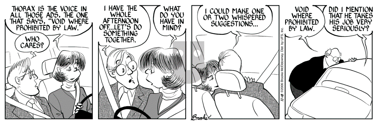 9 Chickweed Lane - Friday November 10, 2006 Comic Strip