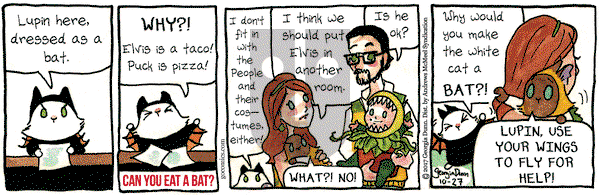 Breaking Cat News on Friday October 27, 2017 Comic Strip