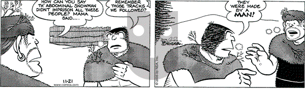 Alley Oop on Monday November 21, 2005 Comic Strip