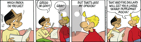 Arlo and Janis on Friday November 3, 2017 Comic Strip