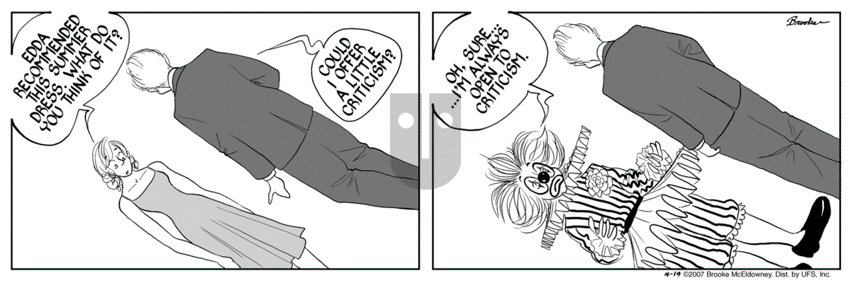 9 Chickweed Lane - Thursday April 19, 2007 Comic Strip