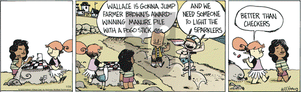 Wallace the Brave on Wednesday July 29, 2020 Comic Strip
