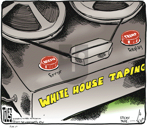 Tom Toles on Tuesday May 16, 2017 Comic Strip