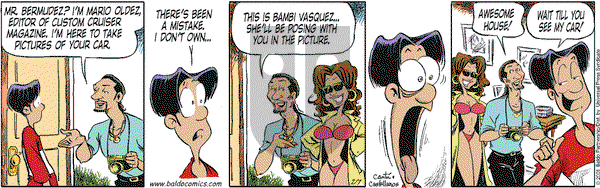 Baldo on Wednesday February 7, 2001 Comic Strip