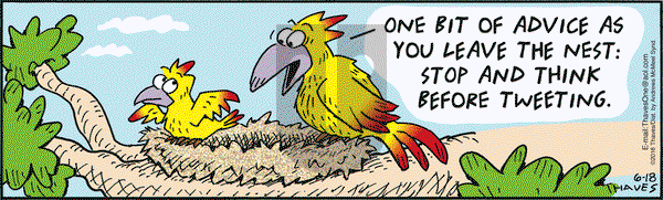 Frank and Ernest on Monday June 18, 2018 Comic Strip