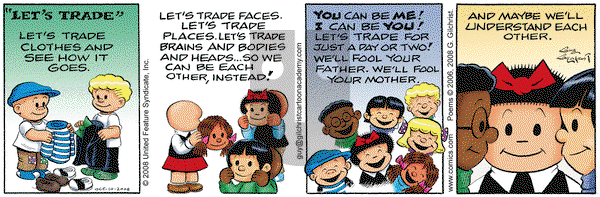Nancy on Friday October 10, 2008 Comic Strip
