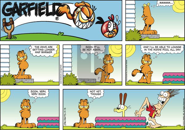 Garfield - Sunday May 13, 2012 Comic Strip