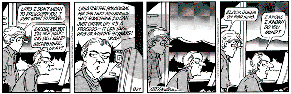 Doonesbury on Wednesday August 27, 1997 Comic Strip